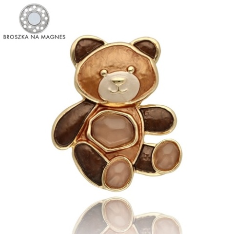 Broszka na magnes BR97608 MIŚ