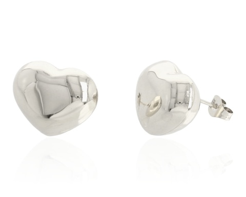 Kolczyki srebrne Love