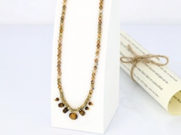 Naszyjnik Balance – Jaspis • Tygrysie Oko