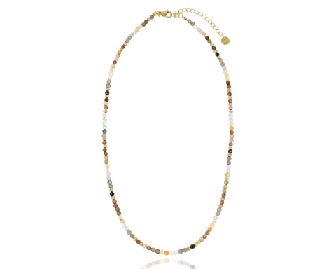 Naszyjnik Balance – Agat jedwabny