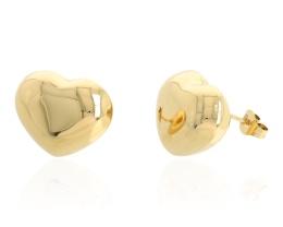 Kolczyki złote Love